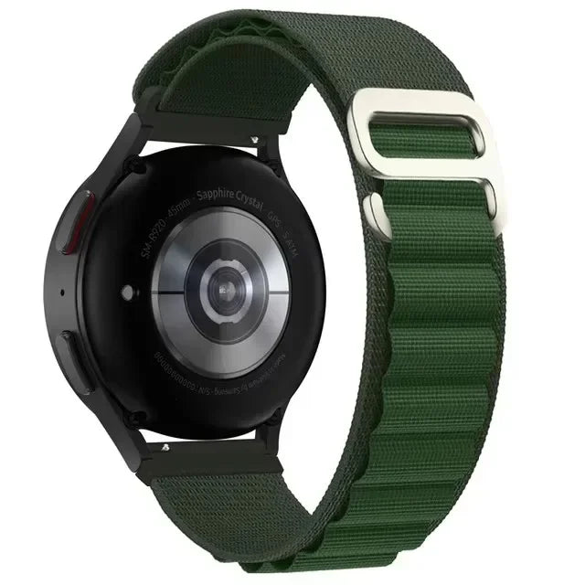 Alpine Loop Band for Amazfit Active 2 Smartwatch Replacment Bracelet 20mm 22mm Strap for Amazfit Active 2 Galaxy Watch 7/6/5/4