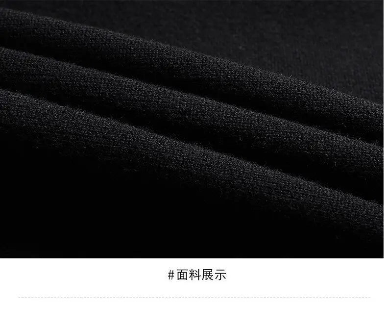 UpscaleVAutumn Trendy Knitted Cardigan for Men Loose Fit Outerwear Fashionable Sweater Spring Autumn Versatile Men's Top