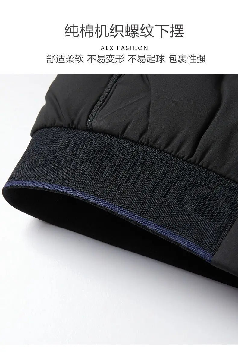 Down Cotton Jacket Winter Thickened Cotton Jacket Men's New Trendy Casual Youth Jacket Trendy Versatile Cotton Jacket Top