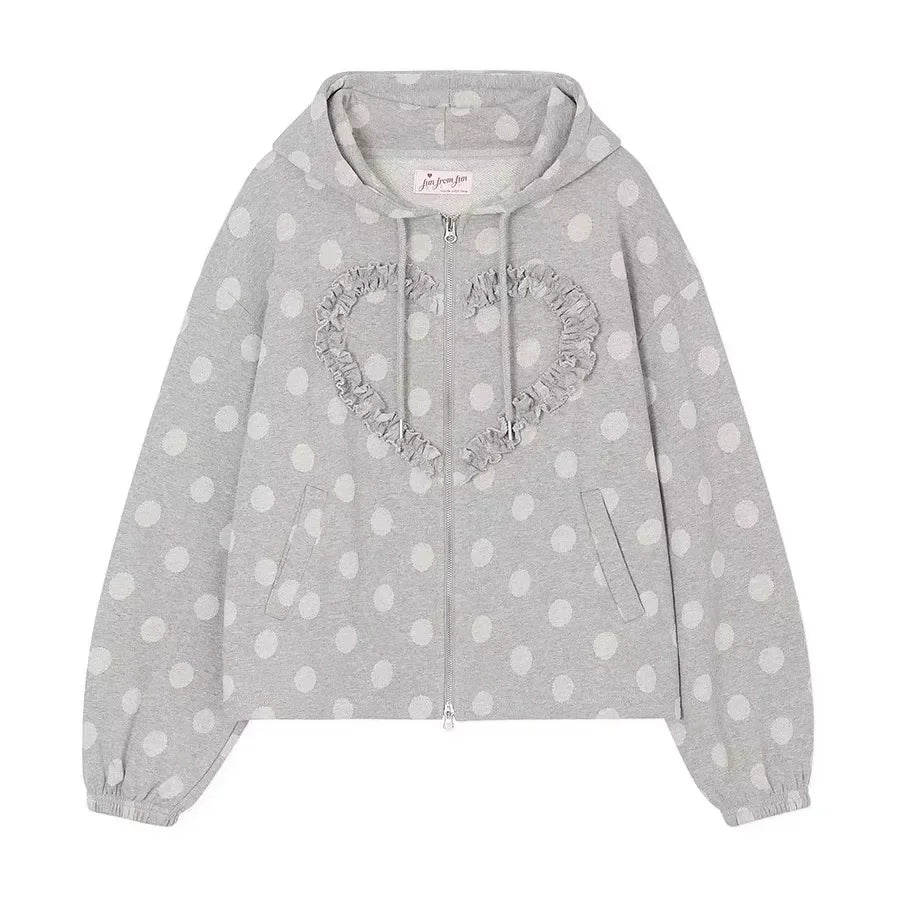 Autumn new spliced rivet black classic personalized long sleeved jacket Y2K retro loose street daily couple cardigan jacket